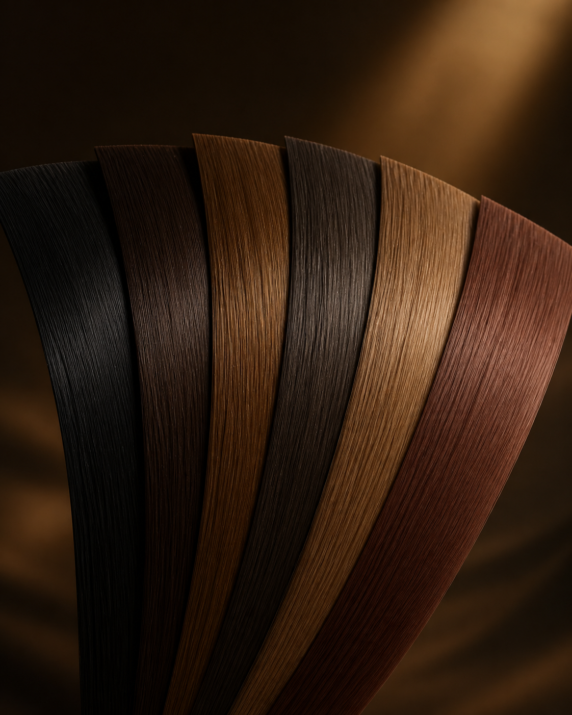 Ganda Hair GPT-created shade fan visual guide